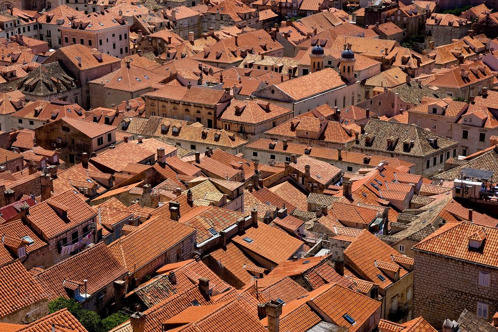 Roman roof tiles