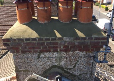 Before and After Chimney Repairs